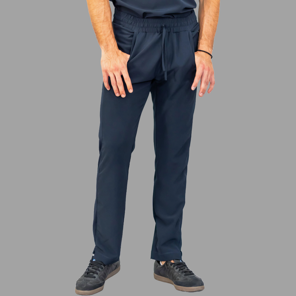 Pantalon Hombre 530 Quirúrgico Azul Marino Relaxe, Scrubs 530