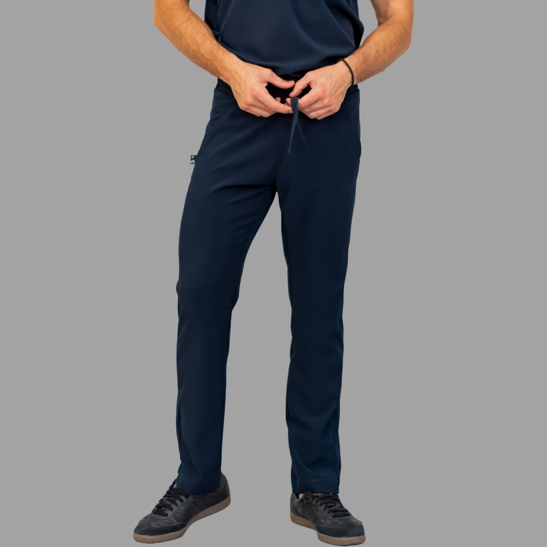 Pantalon Hombre 530 Quirúrgico Azul Marino Relaxe, Scrubs 530