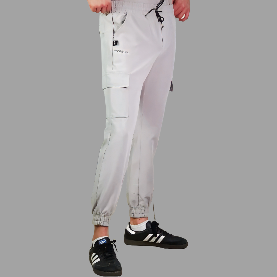 Jogger Quirurgico Antifluido Hombre Gris Perla, Scrubs 300