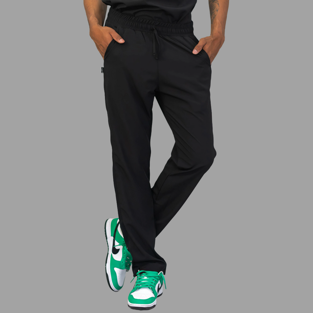 Pantalon Hombre 530 Quirúrgico Negro Relaxed, Scrubs 530