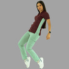 Filipina Médica para Mujer S-Forme Modelo 930 Vino/Menta Superstretch