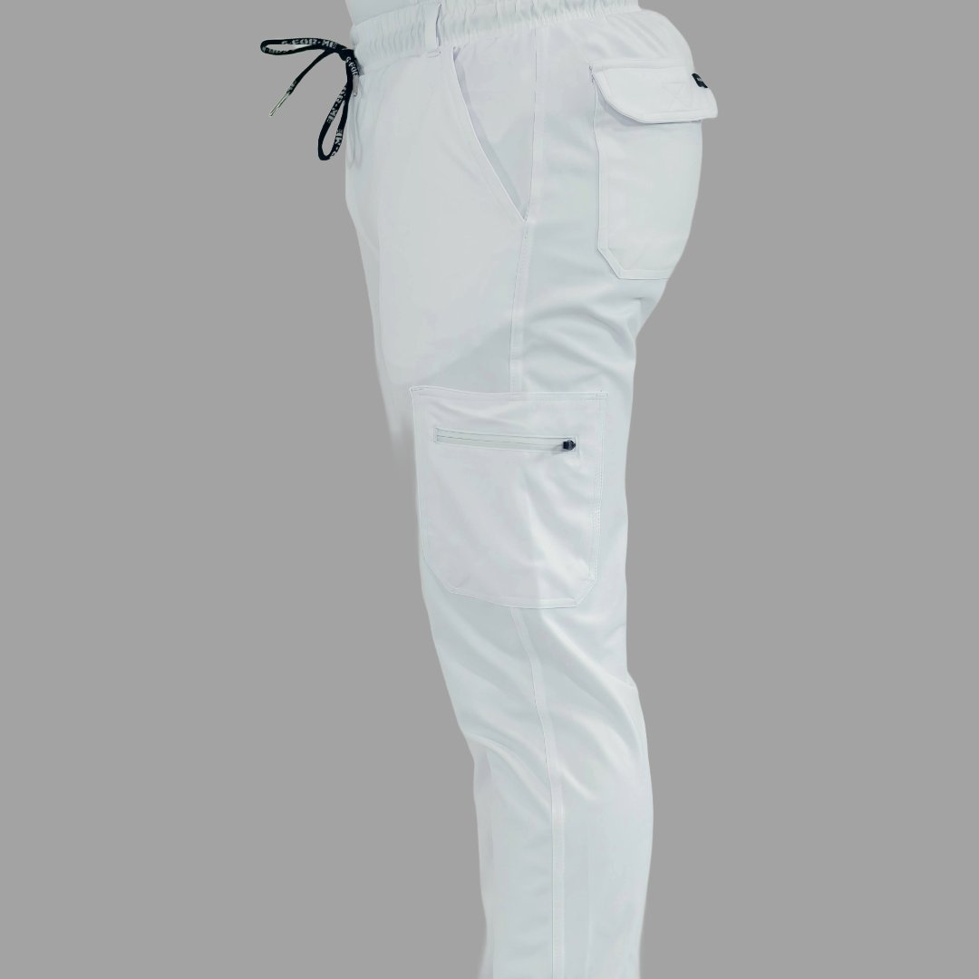 Men's Pants 930 White Super Stretch, Scrubs 930