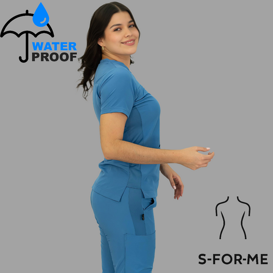 Filipina Mujer 530 Quirúrgica Azul Plumbago, Scrubs 530