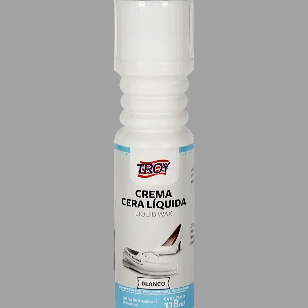 crema blanca zapatos