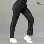 Pantalón quirúrgico negro mujer 515 relaxed vista lateral