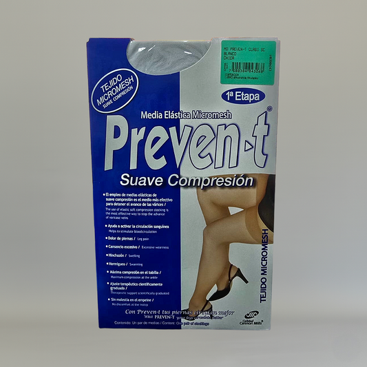 Medias Prevent Blanco Compresión