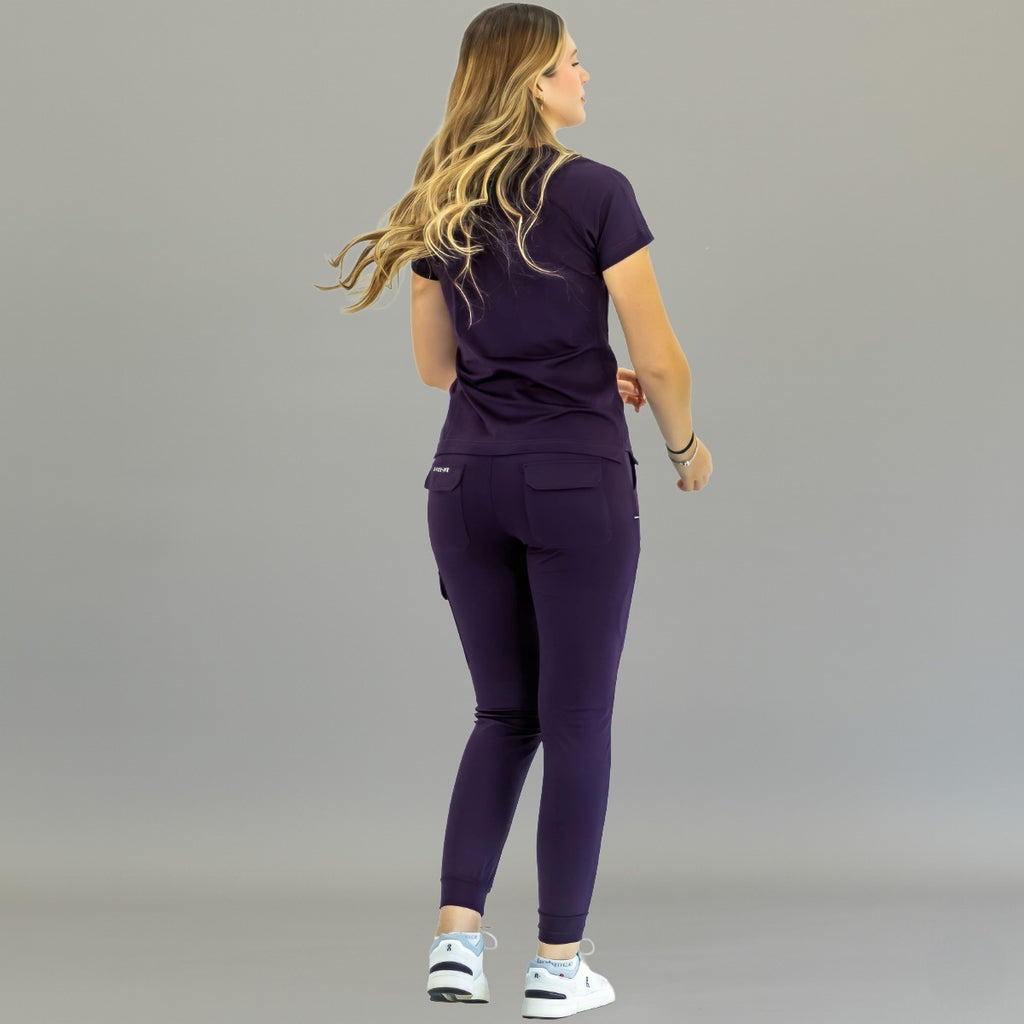 Filipina Quirúrgica Mujer Super Stretch Uva, Scrubs 905