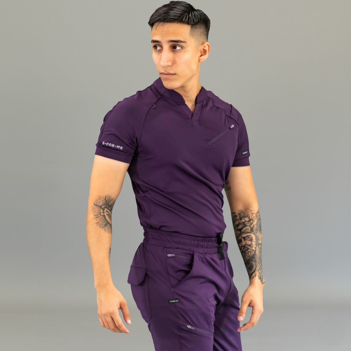 Filipina Quirúrgica Super Stretch Uva Hombre, Scrubs 905