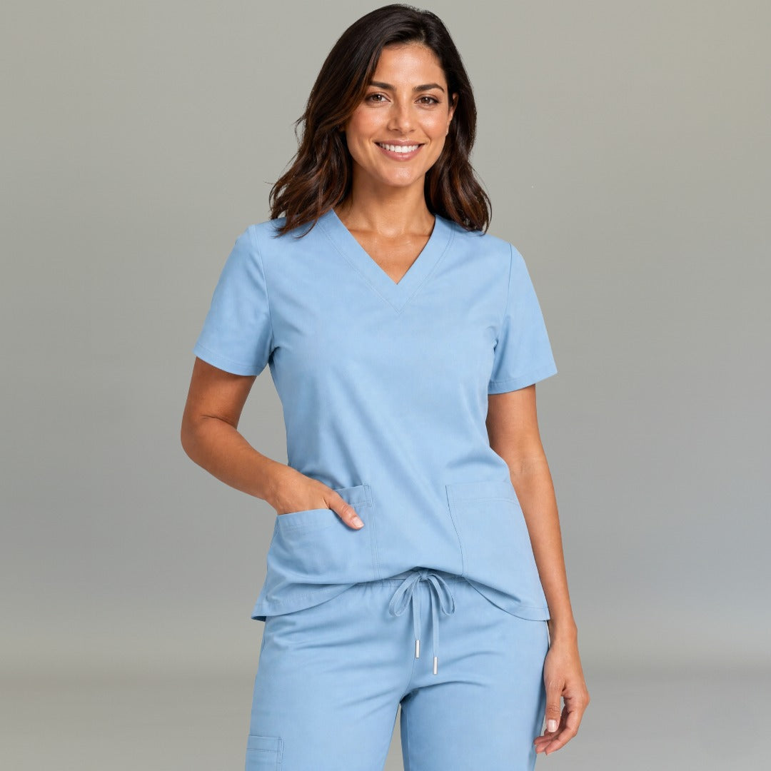 Filipina 502 Quirúrgica Mujer Azul Cielo Antifluido FW