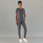 Jogger Super Stretch Mujer Gris Oxford, Scrubs 901