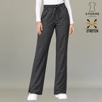 Pantalon Negro 502 Pierna Amplia Quirúrgico Mujer Relaxed