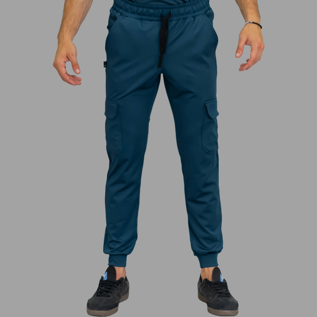 Conjunto Quirúrgico Airforce para Hombre – Estilo 910 | Super Stretch Slim Fit
