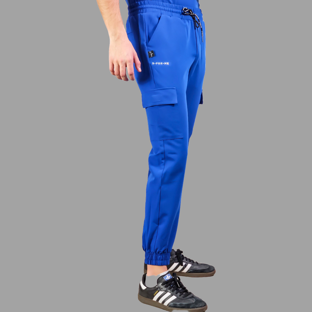 Conjunto Quirúrgico Antifluido Hombre – Estilo 300 Azul Rey