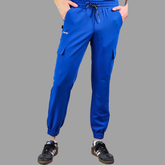 Jogger Quirurgico Antifluido Hombre Azul Rey, Scrubs 300
