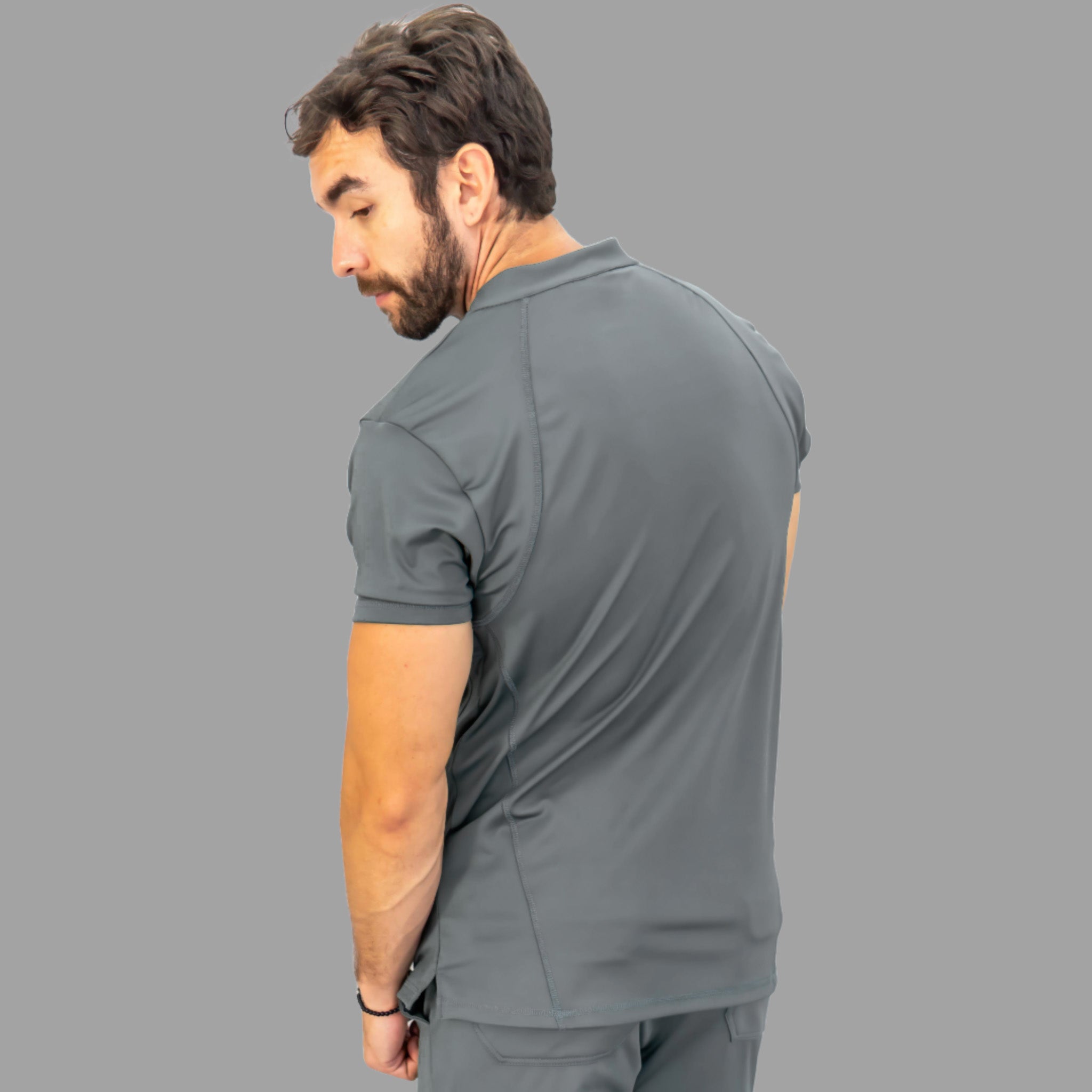 Filipina Quirúrgica 910 Hombre Gris Medio, Scrubs Super Stretch