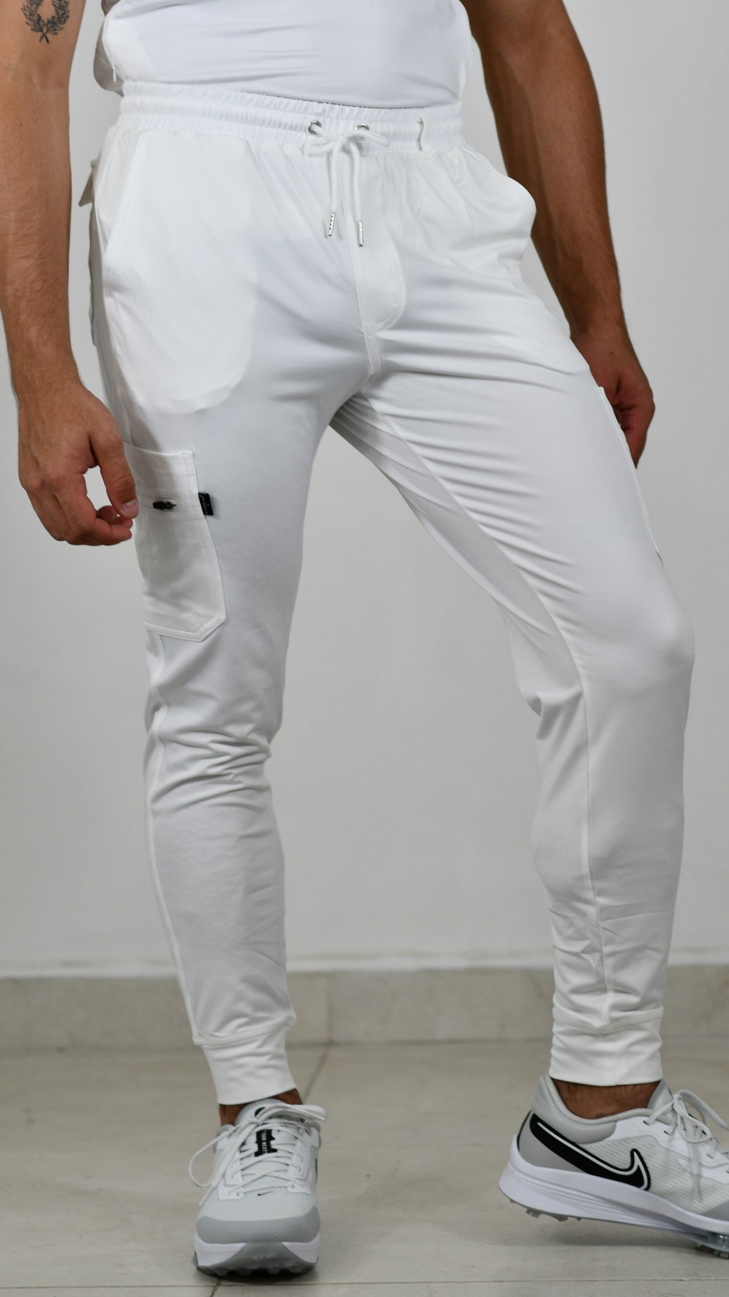 Pantalon Quirurgico  Hombre 901 Super Stretch Blanco