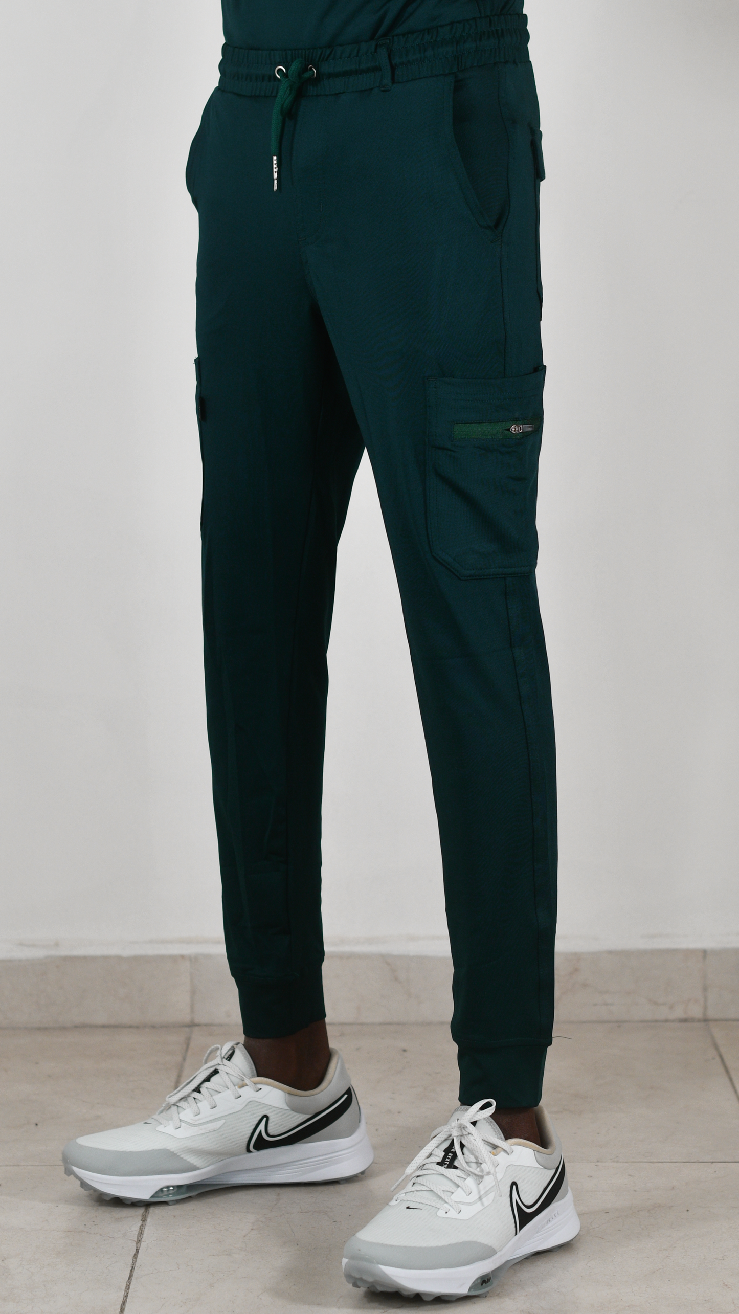 Jogger Quirurgico Hombre 901 Verde Botella Super Stretch