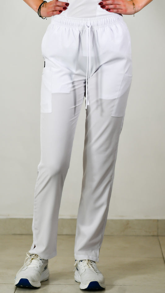Pants 5 Bags White M.F. Lady