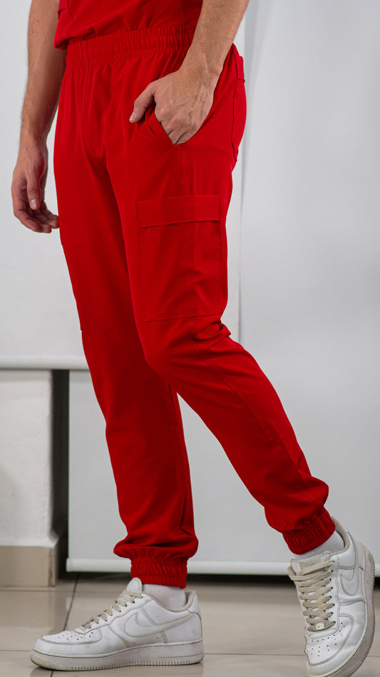Jogger Red Polo Man FourWays