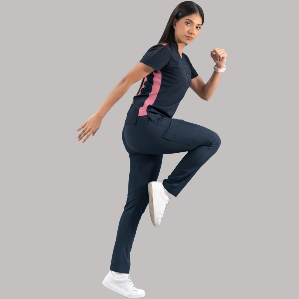 Pantalón Skinny, Azul Mno F.W Mujer, Scrubs 520