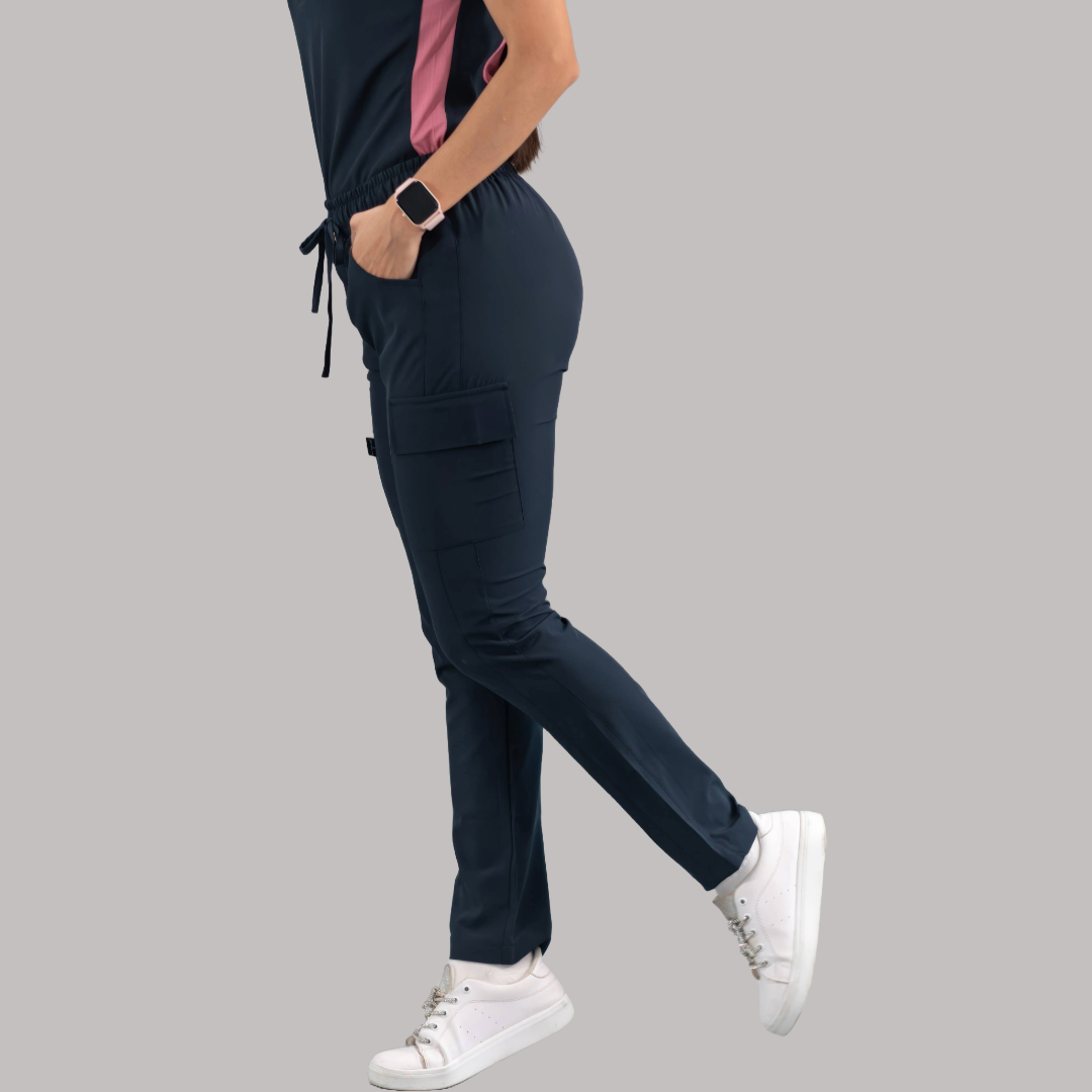 Pantalón Skinny, Azul Mno F.W Mujer, Scrubs 520