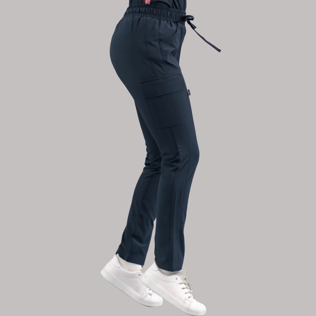 Pantalón Skinny, Azul Mno F.W Mujer, Scrubs 520