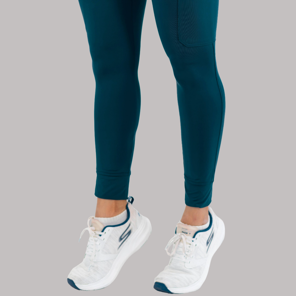 Jogger Quirúrgico Mujer Super Stretch Azul Caribe, Scrubs 905