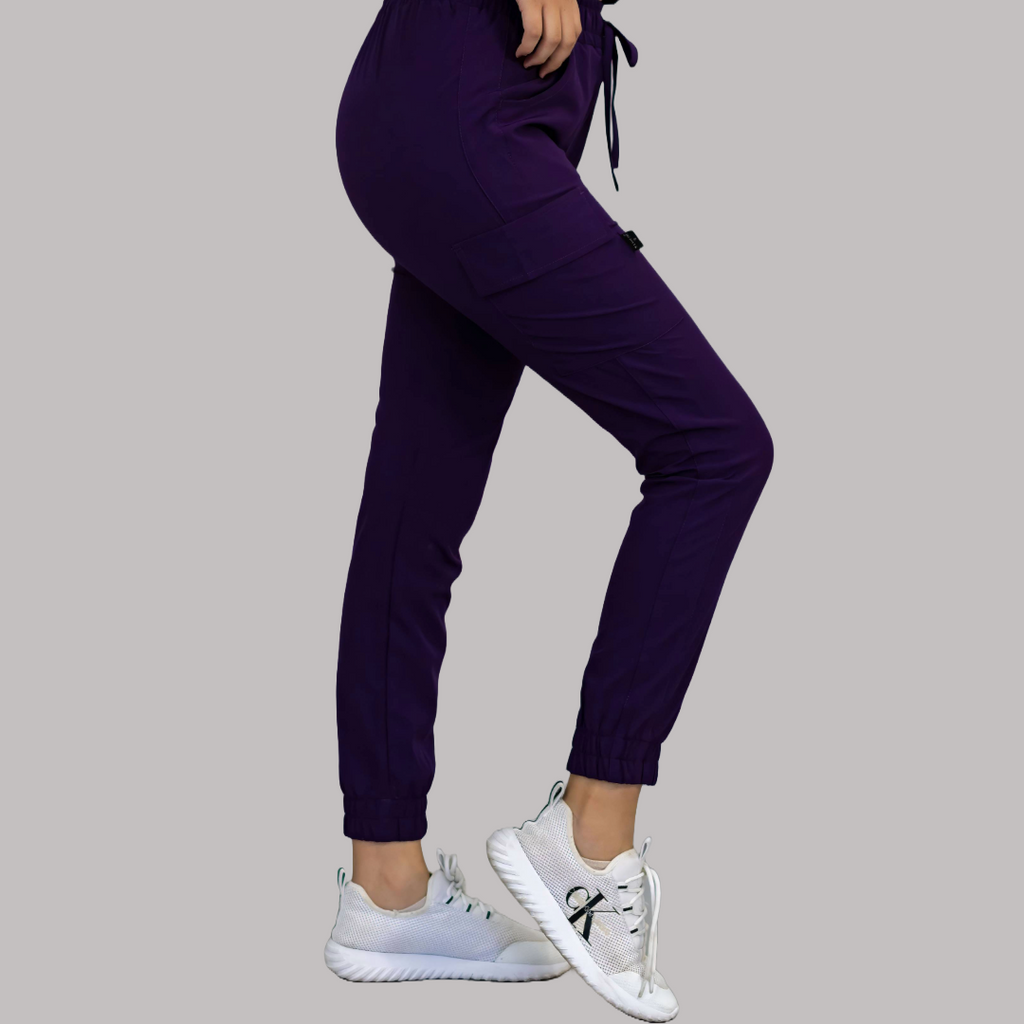 Jogger Quirúrgico Mujer Skinny Morado, Scrubs 520
