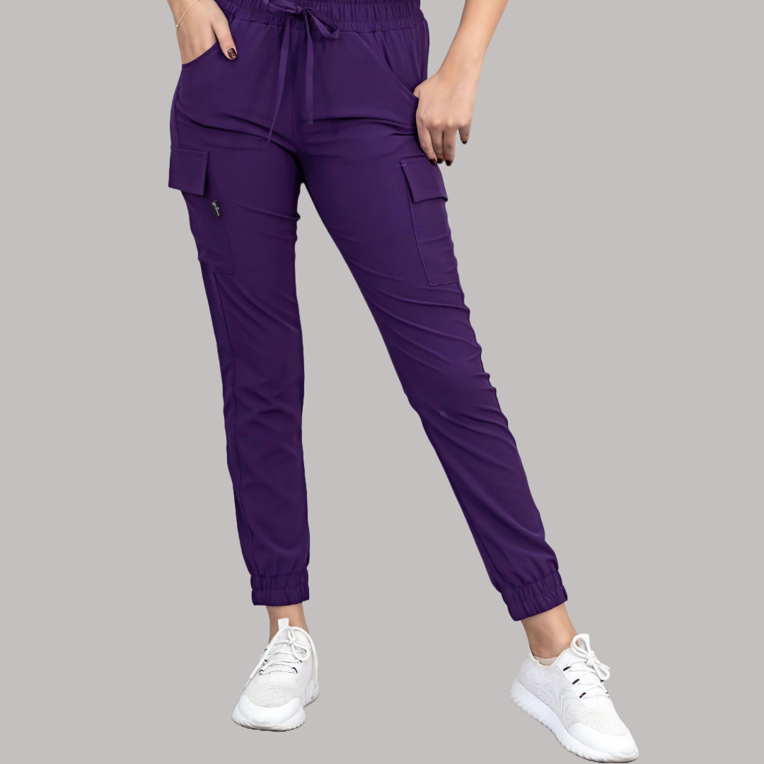 Jogger Quirúrgico Mujer Skinny Morado, Scrubs 520