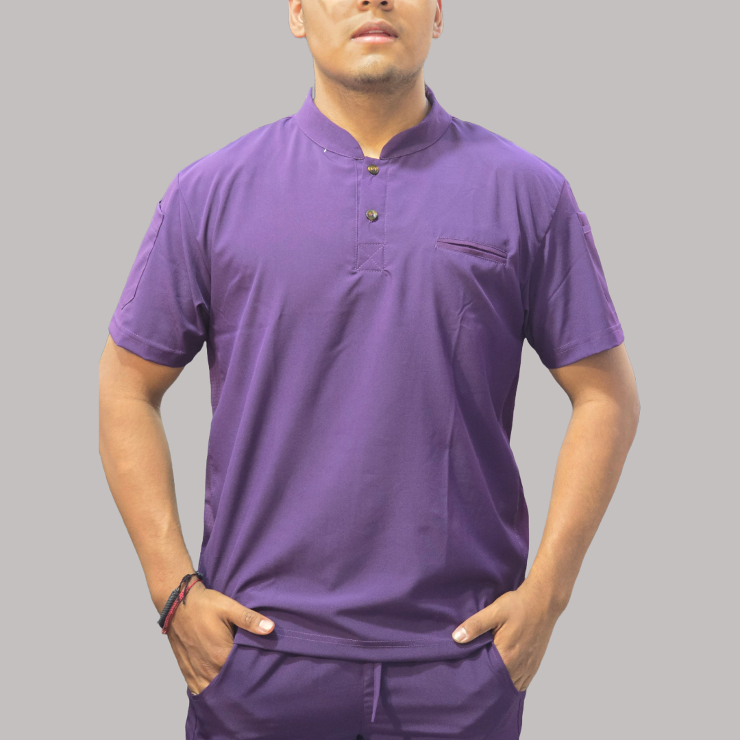 Filipina Quirúrgica Hombre Morado, Scrubs 520