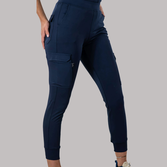 Jogger Quirúrgico, Scrubs Super Stretch Mujer 901 Azul Marino