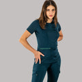 Filipina Médica 901 Verde Botella Super Stretch para Mujer
