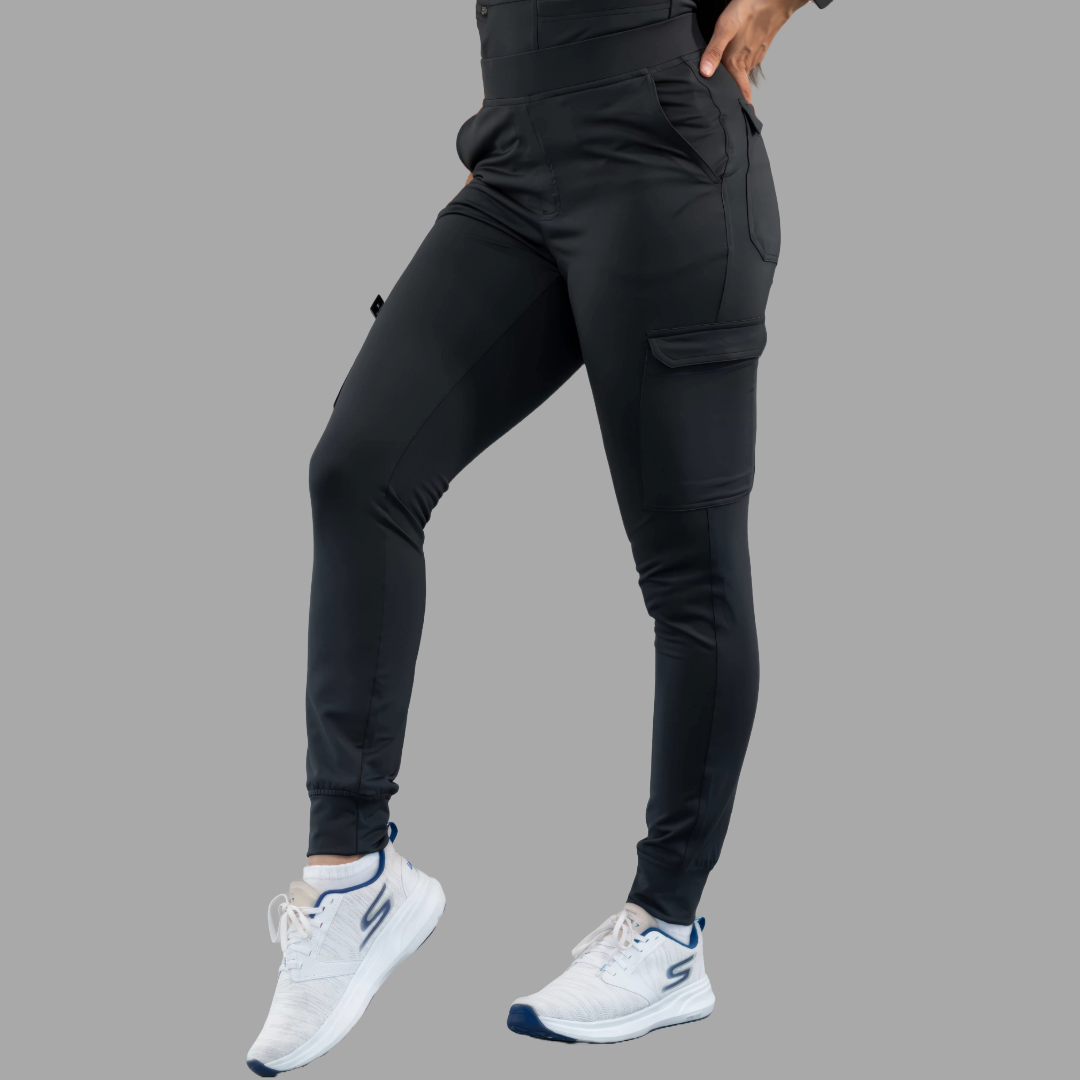 Jogger Quirurgico Mujer 901 Negro, Super Stretch