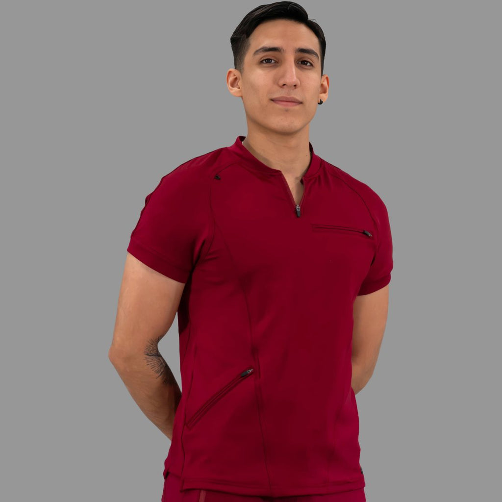 Filipina Médica 920 Burdeos Super Stretch para Hombre