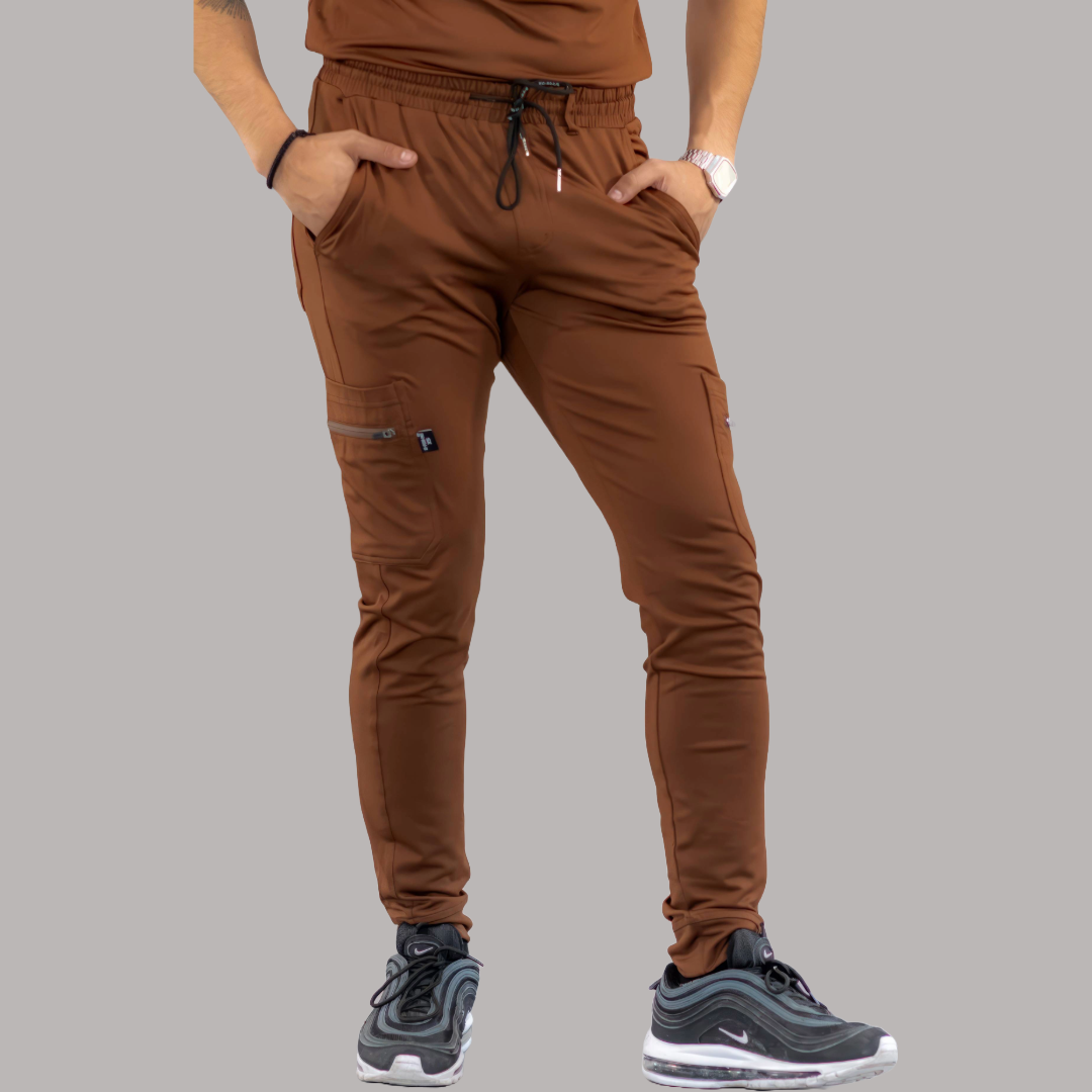Jogger Quirúrgico Hombre Cafe, Scrubs 901