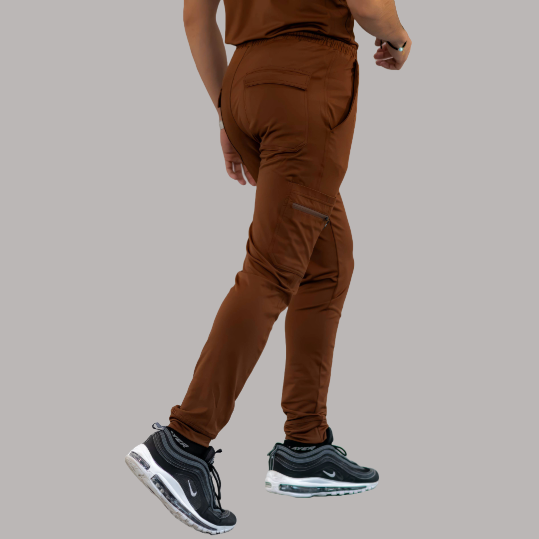 Jogger Quirúrgico Hombre Cafe, Scrubs 901