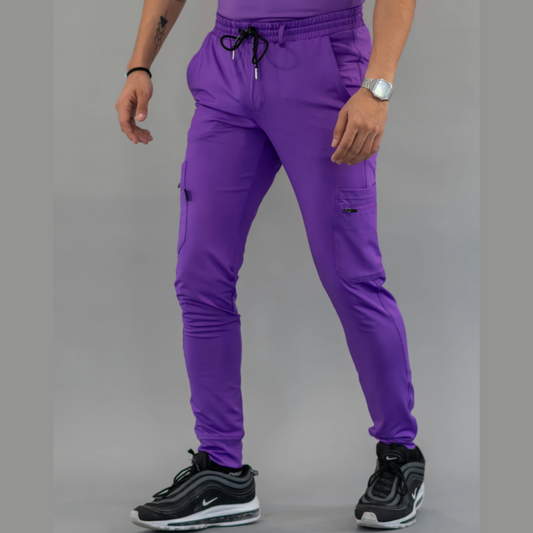 Jogger Quirúrgico Hombre Morado, Scrubs 901