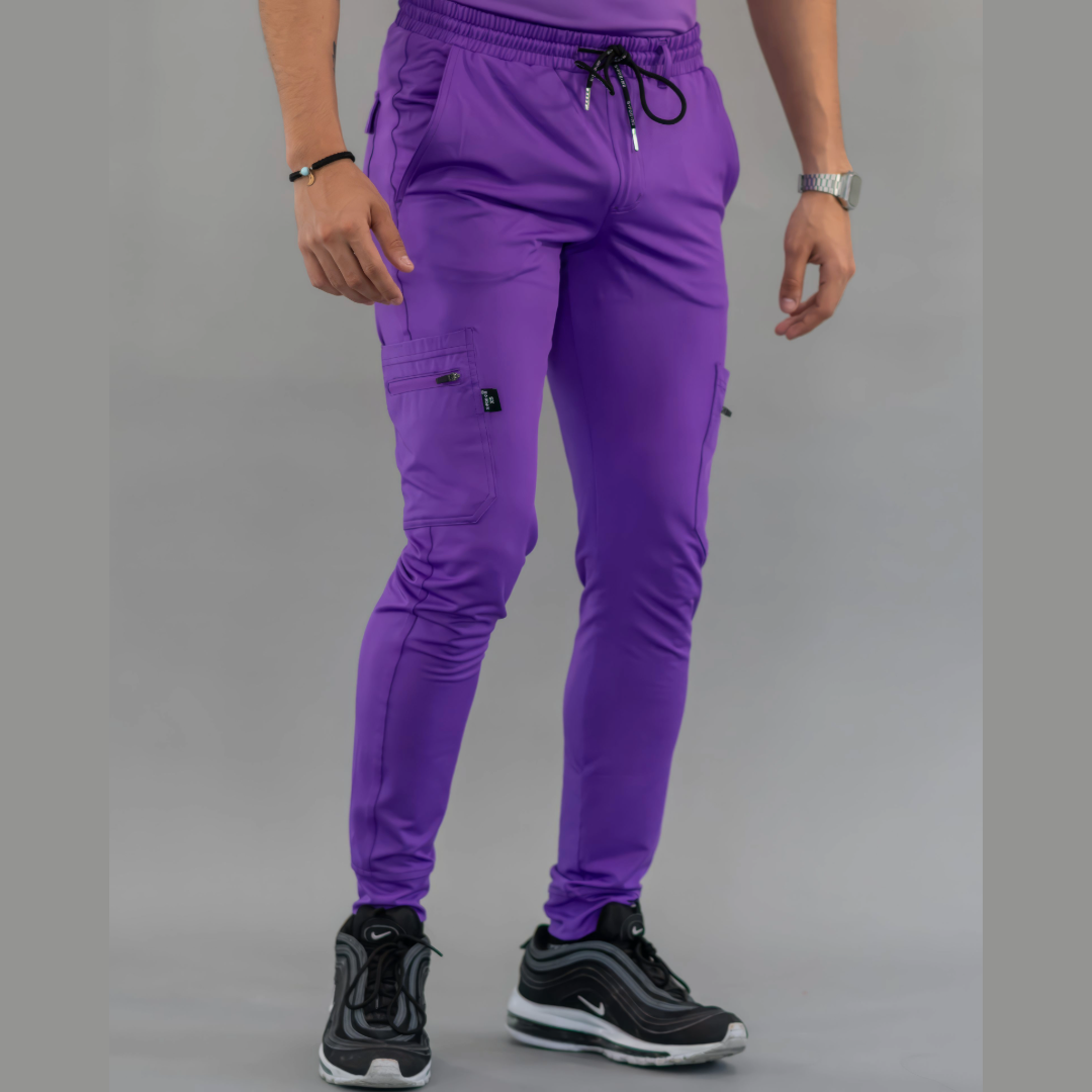 Jogger Quirúrgico Hombre Morado, Scrubs 901