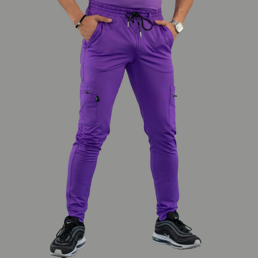 Jogger Quirúrgico Hombre Morado, Scrubs 901