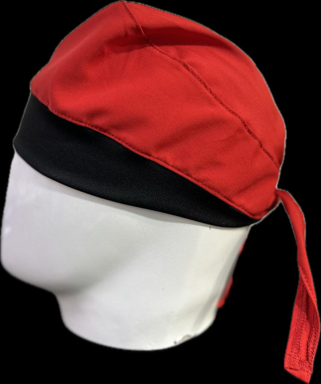 Gorro Quirúrgico Rojo con Stretch Unisex
