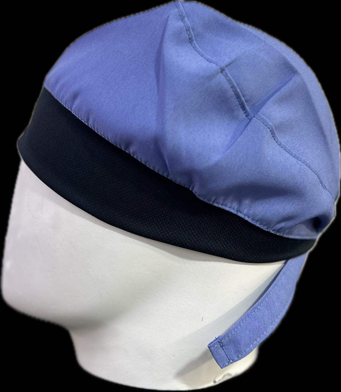 Gorro Quirúrgico Azul Plumbago con Stretch Unisex