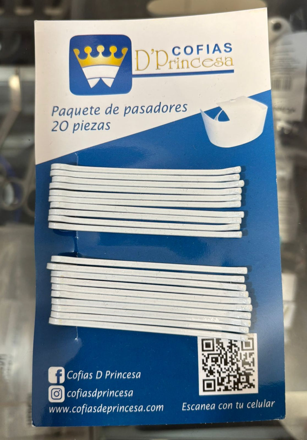 Paquete De Pasadores Para Cofia