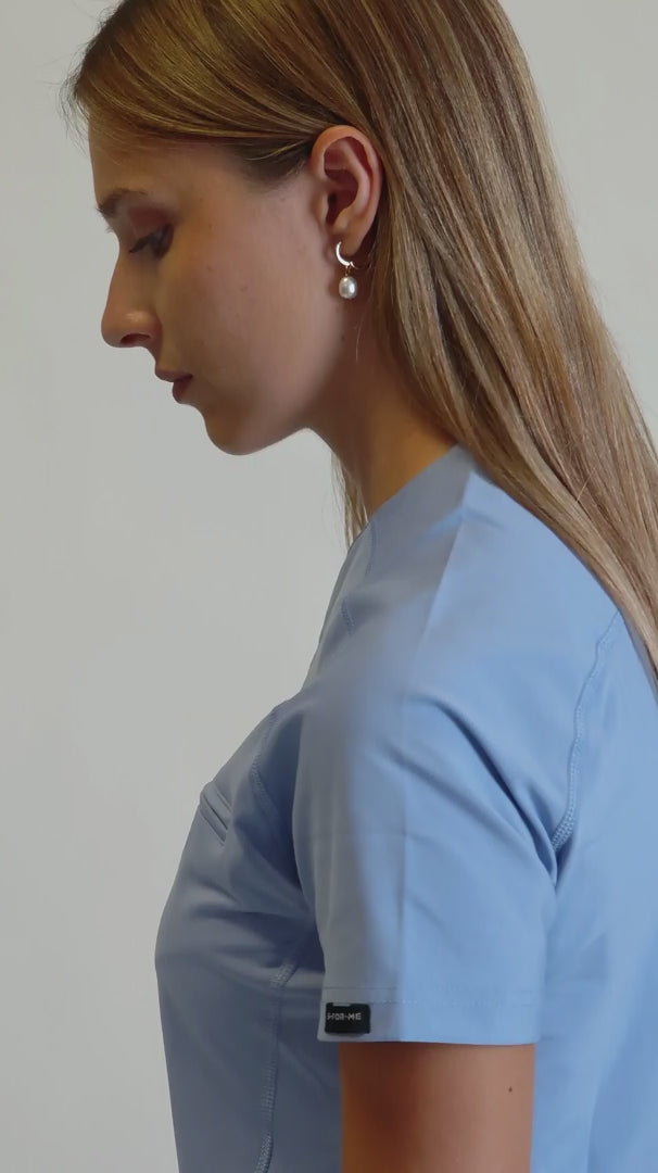 Filipina Quirúrgica 915 Mujer Super Stretch Plumbago
