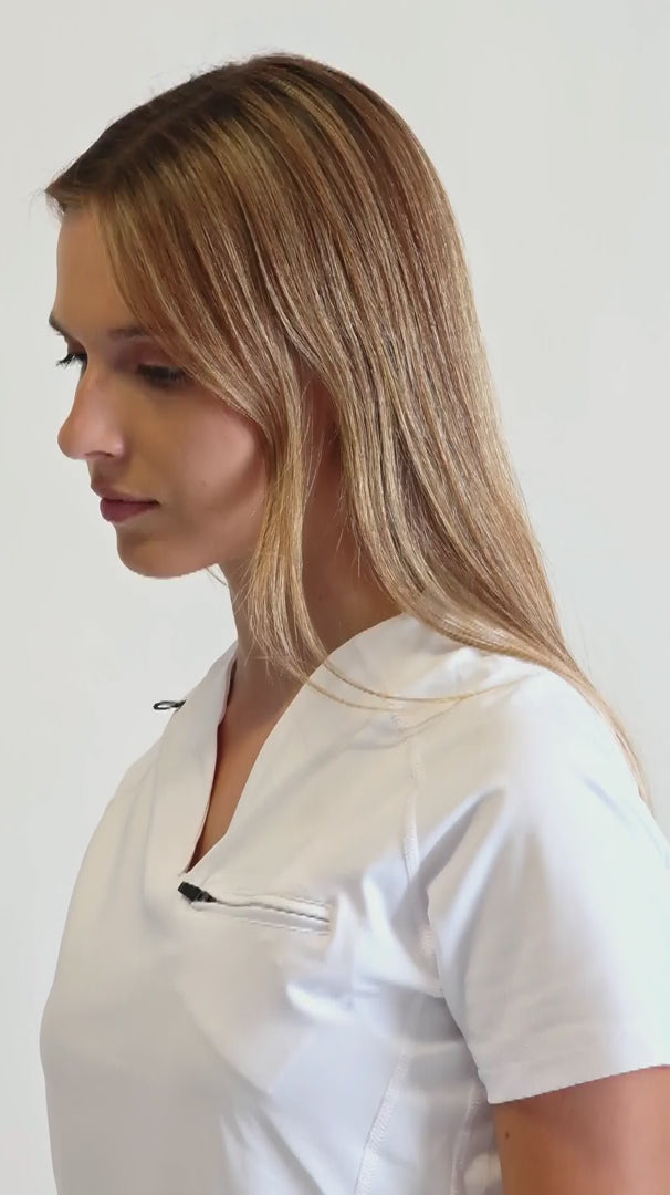 Filipina Quirúrgica 915 Mujer Super Stretch Blanco
