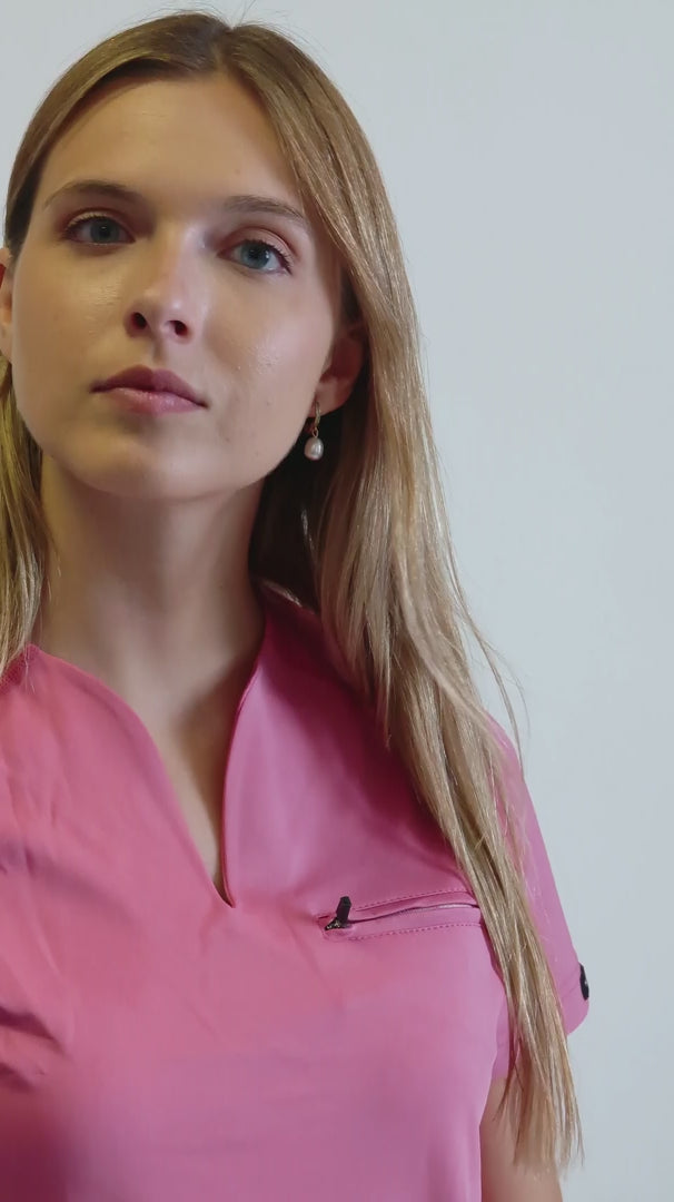 Filipina Quirúrgica 915 Mujer Super Stretch Palo de Rosa