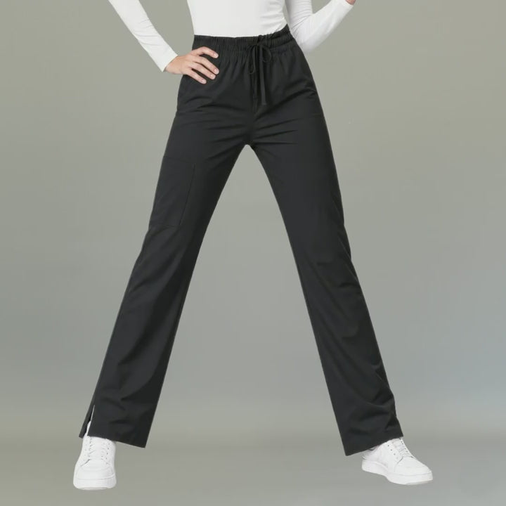 Pantalón Negro 502 Pierna Amplia Quirúrgico Mujer Relaxed