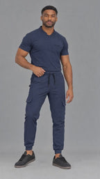 Jogger 910 Quirúrgico Azul Marino Hombre Super Stretch