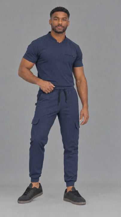 Jogger 910 Quirúrgico Azul Marino Hombre Super Stretch