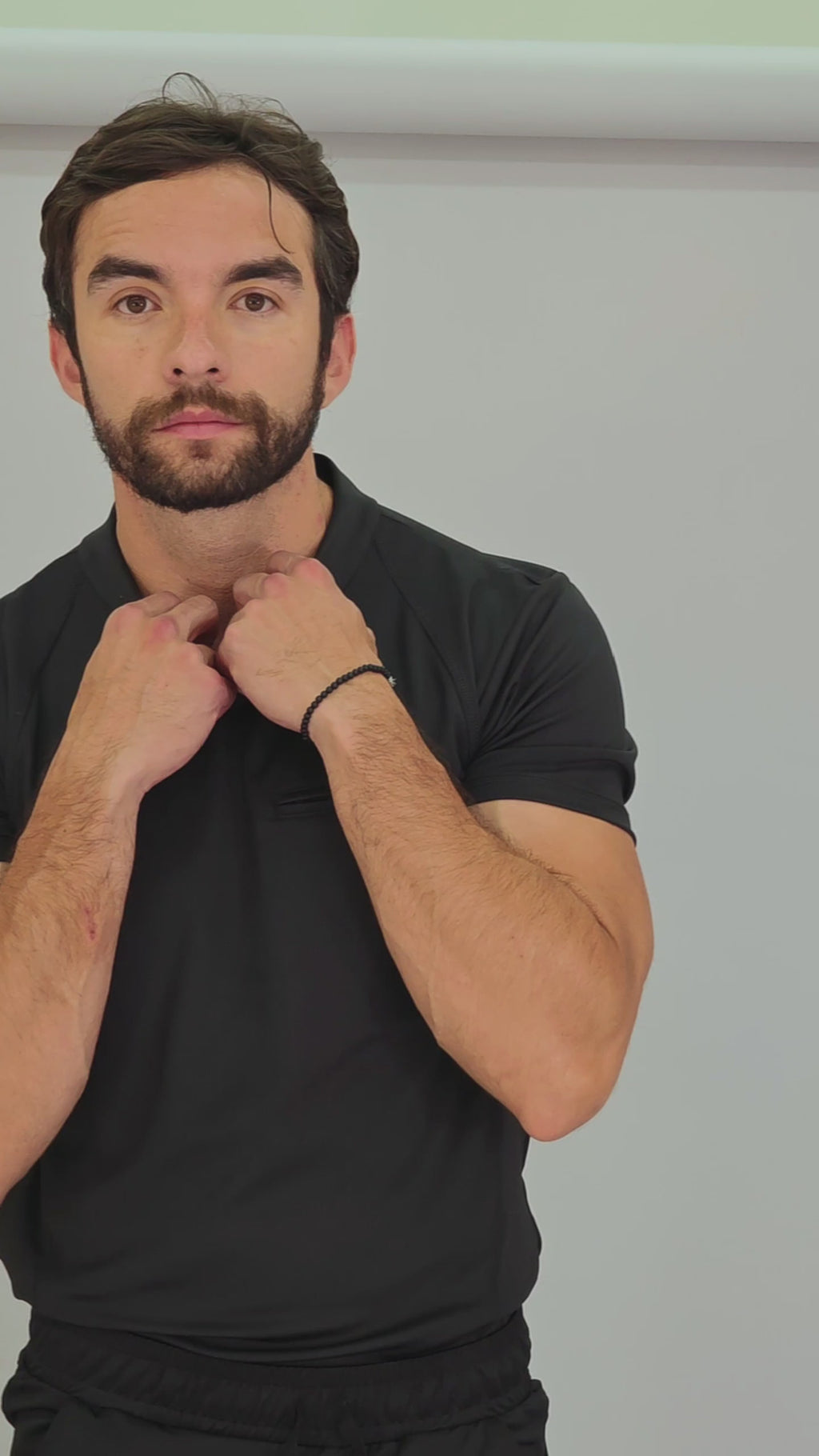 Filipina Quirurgica Negra Hombre, Super stretch, Scrubs Est. 910