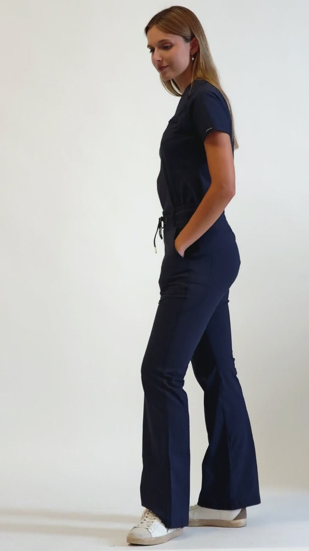 Pantalón Quirúrgico 915 Mujer Super Stretch Azul Marino